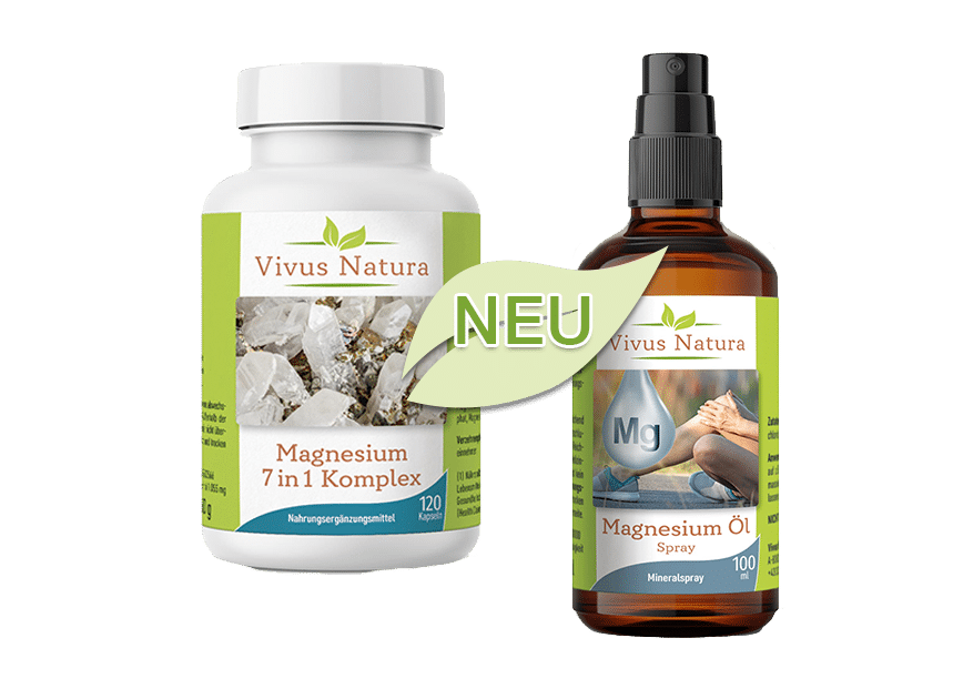 NEU Magnesium 7 in 1 Komplex & Magnesium Öl Spray Mineralstoffe & Spurenelemente