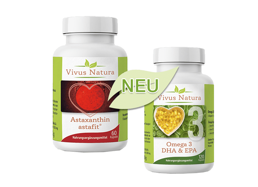 NEU: Astaxanthin astafit und Ometa 3 DHA & EPA