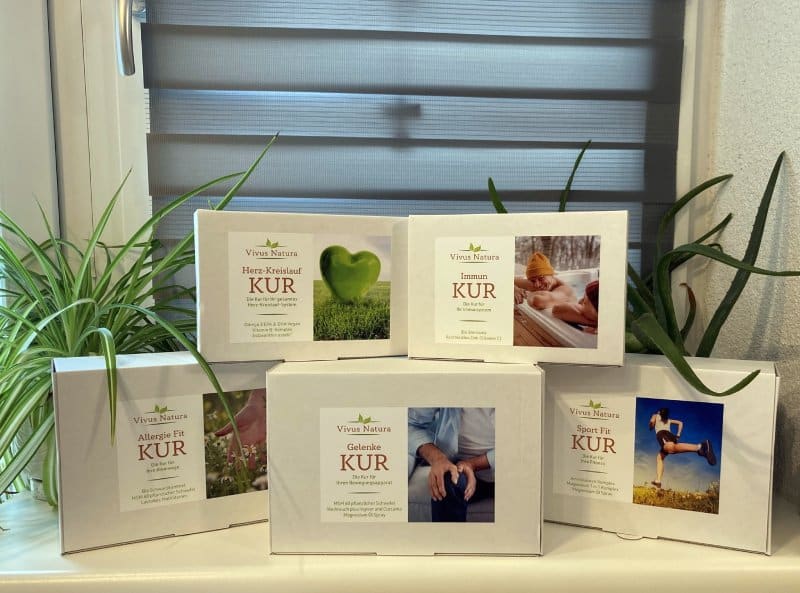 Einführung von 5 verschiedenen Kurprodukten
